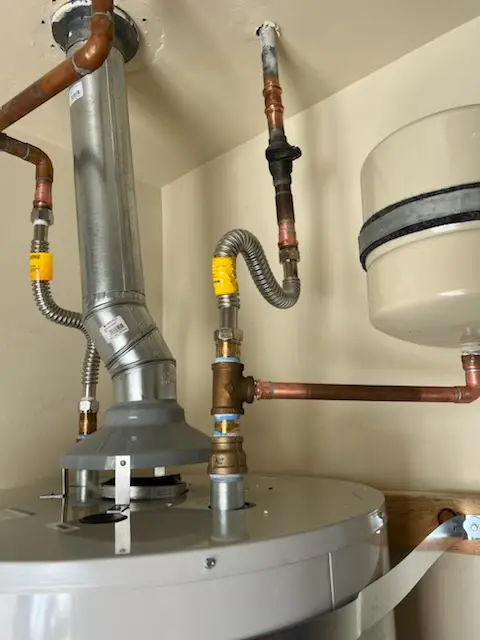 Water heater installation and plumbing repair in Warsaw